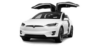 Cargo mat and cargo compartments Tesla Model X