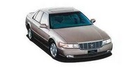 Frames and lining the main beam headlamps Cadillac Seville