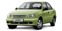 Rear windscreen Chevrolet Lanos Sedan
