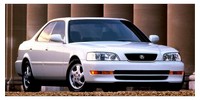 Standard rails (rails) on the roof Acura TL buy online
