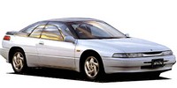 Differentials (gearboxes), the main transmission and components Subaru SVX (CX)