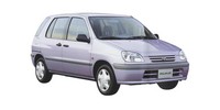 Disc brake pad set Toyota Raum minivans (EXZ1)
