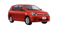 Brake pad set Toyota Raum minivans (NCZ2)