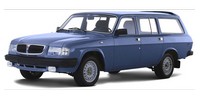 Shocks GAZ Volga (GAZ 31022) wagon