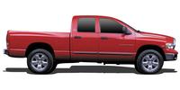 Wiper arms Dodge Ram 1500 double cab pickup