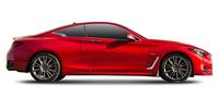 Windshield wipers Infiniti Q60 coupe