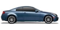 Car window visors Nissan Skyline (V36) buy online