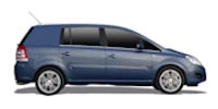 Coil spring seat Opel Zafira B (A05) Van