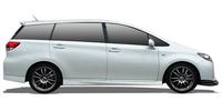 Wheels and tires Toyota Wish MPV (E2)
