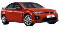 Wheels and tires Vauxhall VXR8 sedan