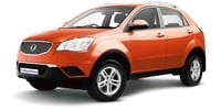 Car parts catalog Ssangyong Korando