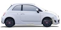 Fender covers Abarth 500C / 595C (312)