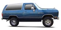 Wheels and tires Dodge Ramcharger II SUV