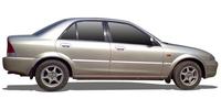 Car parts catalog Ford Australia Laser sedan (KN)