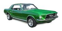 Car parts catalog Ford USA Mustang III Sedan