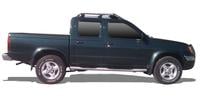 Exhaust resonator Nissan Pickup (D21)