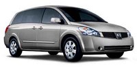 Reverse camera Nissan Quest (V42)