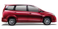 Wheels and tires Proton Exora MPV