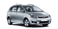 Wheels and tires Toyota Corolla Verso (AR10)