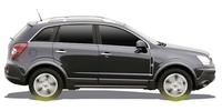 Wheels and tires Vauxhall Antara (J26, H26)