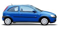 Wheels and tires Vauxhall Corsavan Mk II (C)