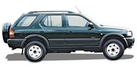 Wheels and tires Vauxhall Frontera Mk II (B)