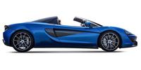 Car body parts Mclaren 570s spider