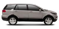 Wheels and tires Tata Hexa SUV