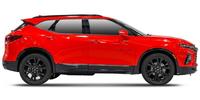 Wheels and tires Chevrolet Blazer (1N_)