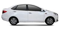 Wheels and tires JAC iEV7 Sedan