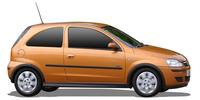 Rear view camera Opel Corsa C (X01) Sedan