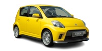 Fender covers Daihatsu Sirion