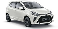 Wheels and tires Toyota Agya