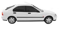 Wheel hub assembly Honda Civic 6 Fastback (MA, MB)