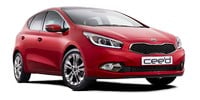 Windshield wipers Kia Cee'D 2 (JD) Hatchback