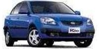 Windscreen wipers Kia Rio 2 (JB) Sedan