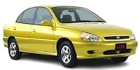 Window wipers Kia Rio 1 (DC) Sedan