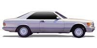 Alternator parts Mercedes C126 Coupe (S-Class)