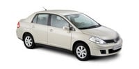 Xenon headlight bulbs Nissan Tiida (C11) Sedan