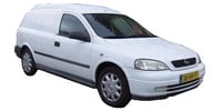 Exhaust silencer Opel Astra G (T98) Van