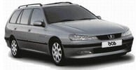 Rubber bushes Peugeot 406 (8E/F) Estate