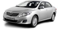 Wheels and tires Toyota Corolla (E150) Sedan