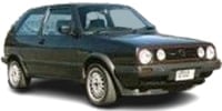 Engine covers and shrouds for Volkswagen Golf Mk2 (19E, 1G1) Hatchback