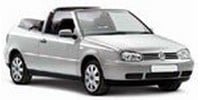 Axle beam and subframe Volkswagen Golf Mk4 (1E7) Convertible
