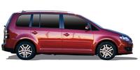 Exhaust silencer Volkswagen Touran Mk1 (1T3) MPV