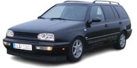 Beam axle Volkswagen Golf Mk3 (1H5) Estate van