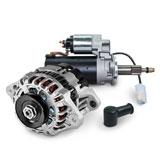 Starters, alternators and components