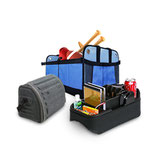 Organizers, boxes and bags