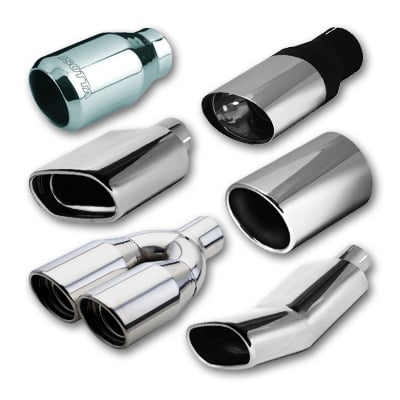 Exhaust tips Citroen C3
