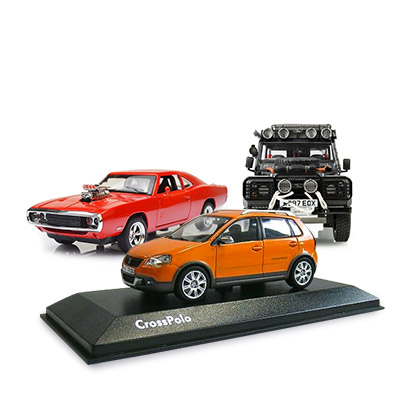 Scale models and toys